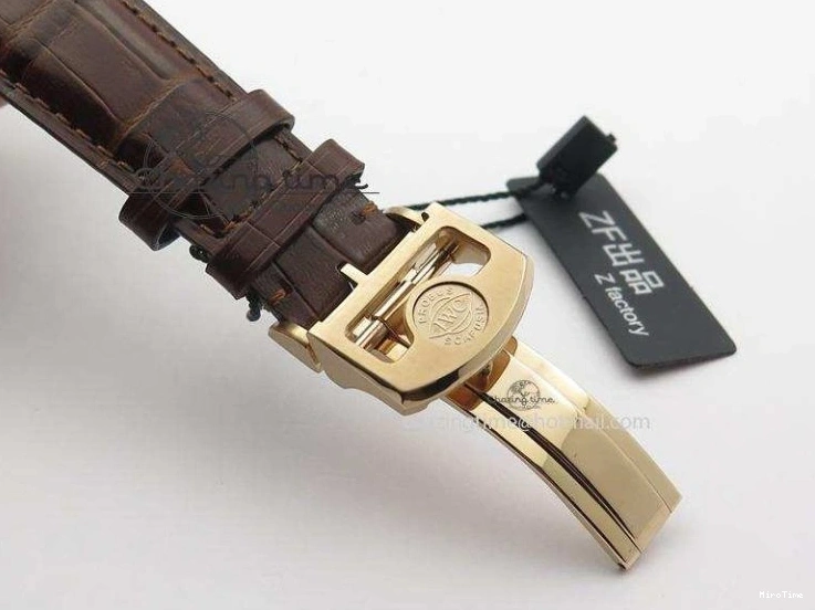 MIROTIME 0128 Fashionable Portuguese Real PR RG IW500701 ZF 1:1 Best Edition On Brown Leather Strap A52010 V 7302